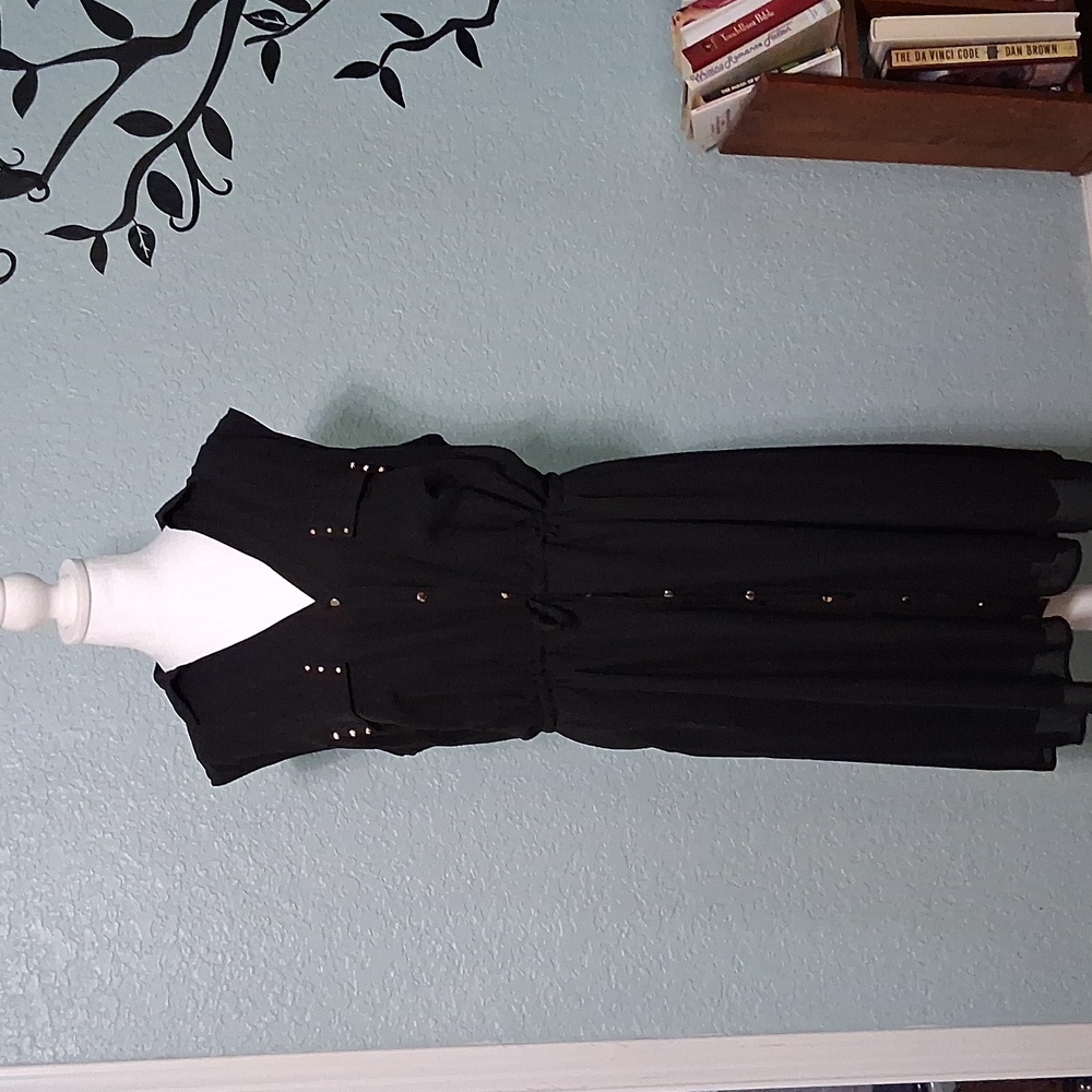 Cato Black Sleeveless Dress